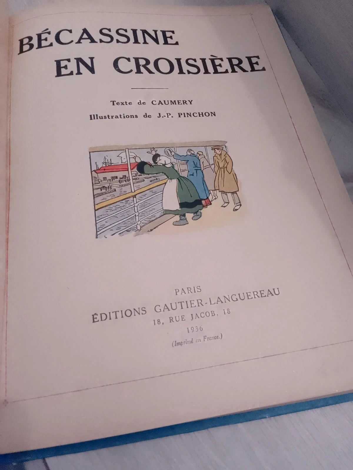 Bécassine en crucero, colección de bd vintage – photo 3